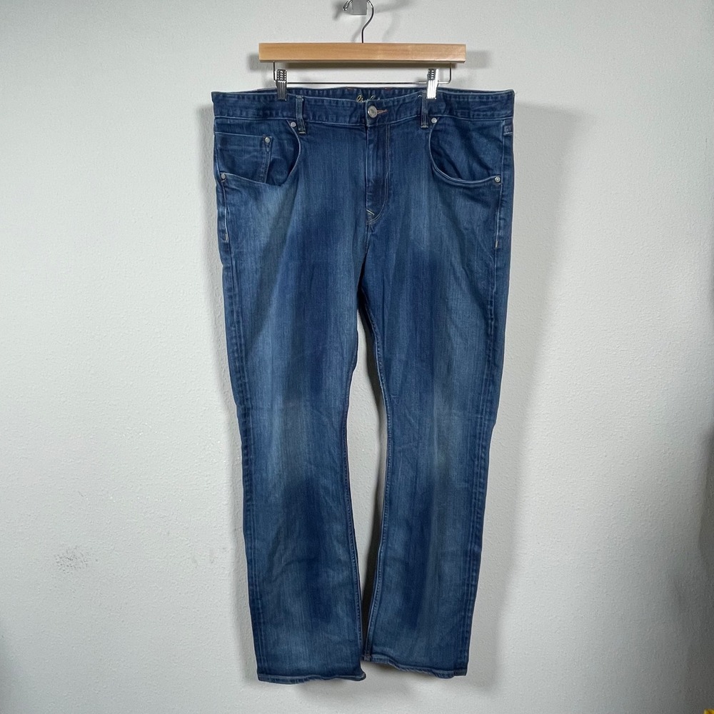 Robert Graham‎ Yates Jeans Mens 42 Blue Straight Leg Denim Premium Wash Luxury